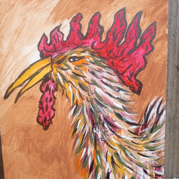 Chicken Painting - Picture 5 of 10